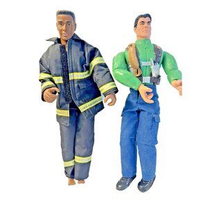 Action Hero Figures GI Joe Lanyard Toys 2003 & Power Team Body Part Move Turn